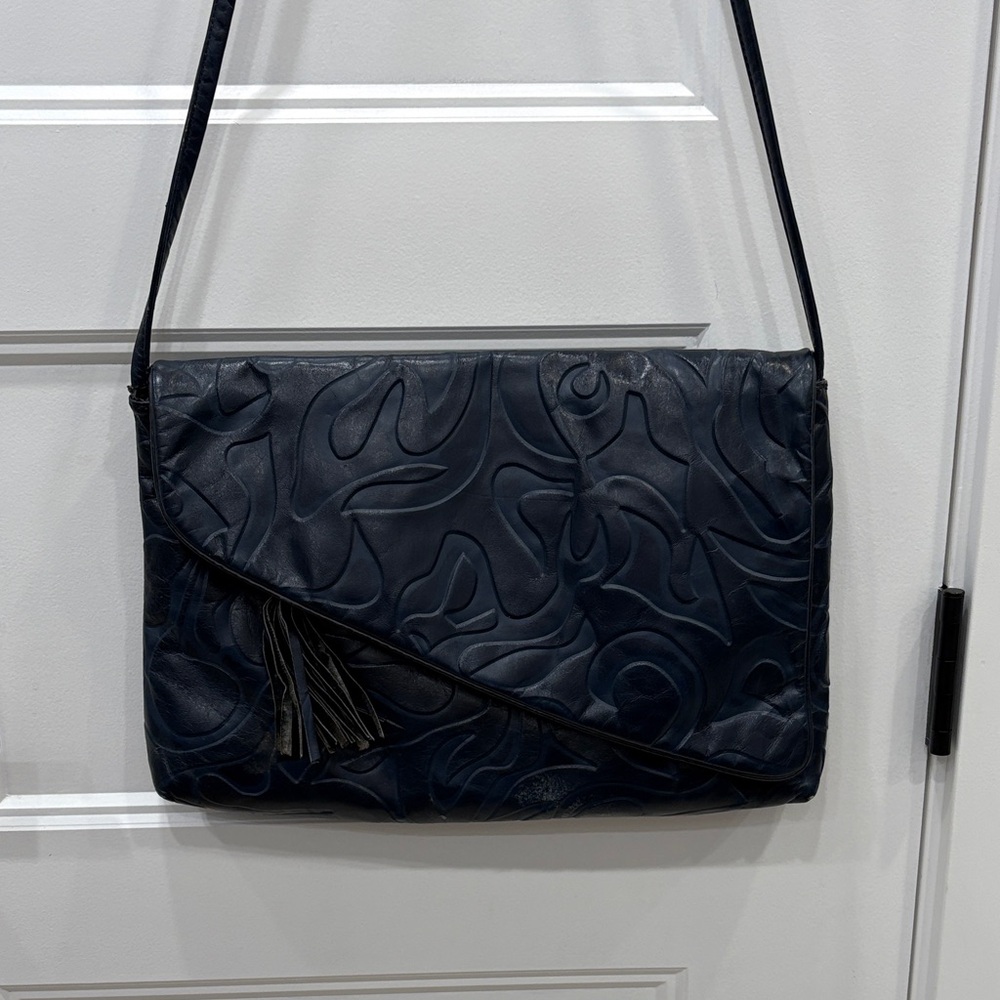 Vintage Italian Leather Mimo Sacs Bag